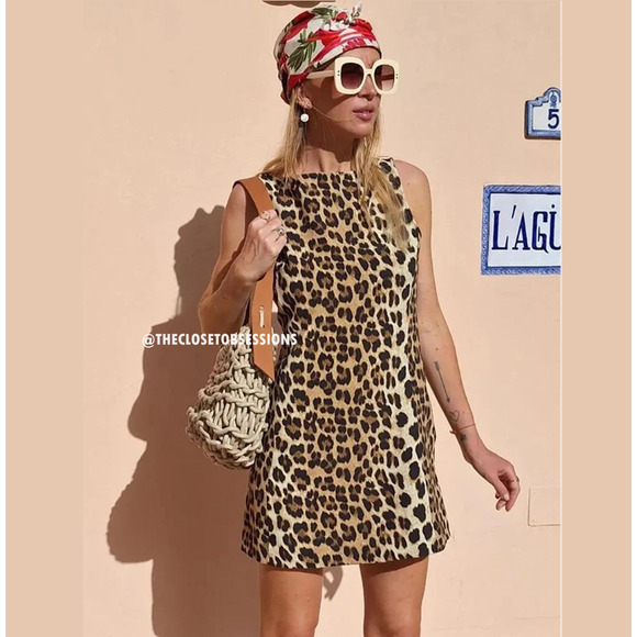 ZARA BLOGGER FAVE!!! A-Line Mini Dress NWT - Picture 7 of 16